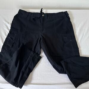 Carhartt Scrub Cargo Pants Size 2XL Regular Black Medical Nursing EMT Plus Size